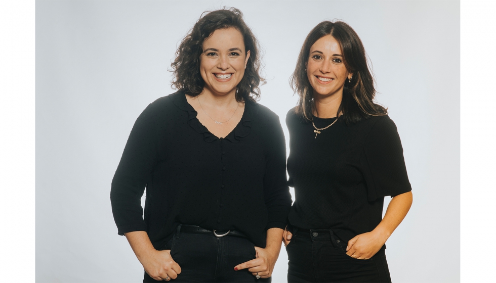 De izquierda a derecha, Carlota Abello y Rocío Cachero, socias fundadoras de Dogram.